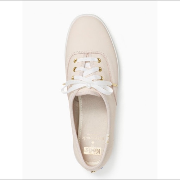 Keds Shoes - Keds x Kate Spade Pink Champion Leather Sneakers